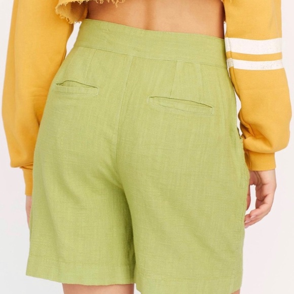 Free People Aloha Linen Shorts - Picture 2 of 16
